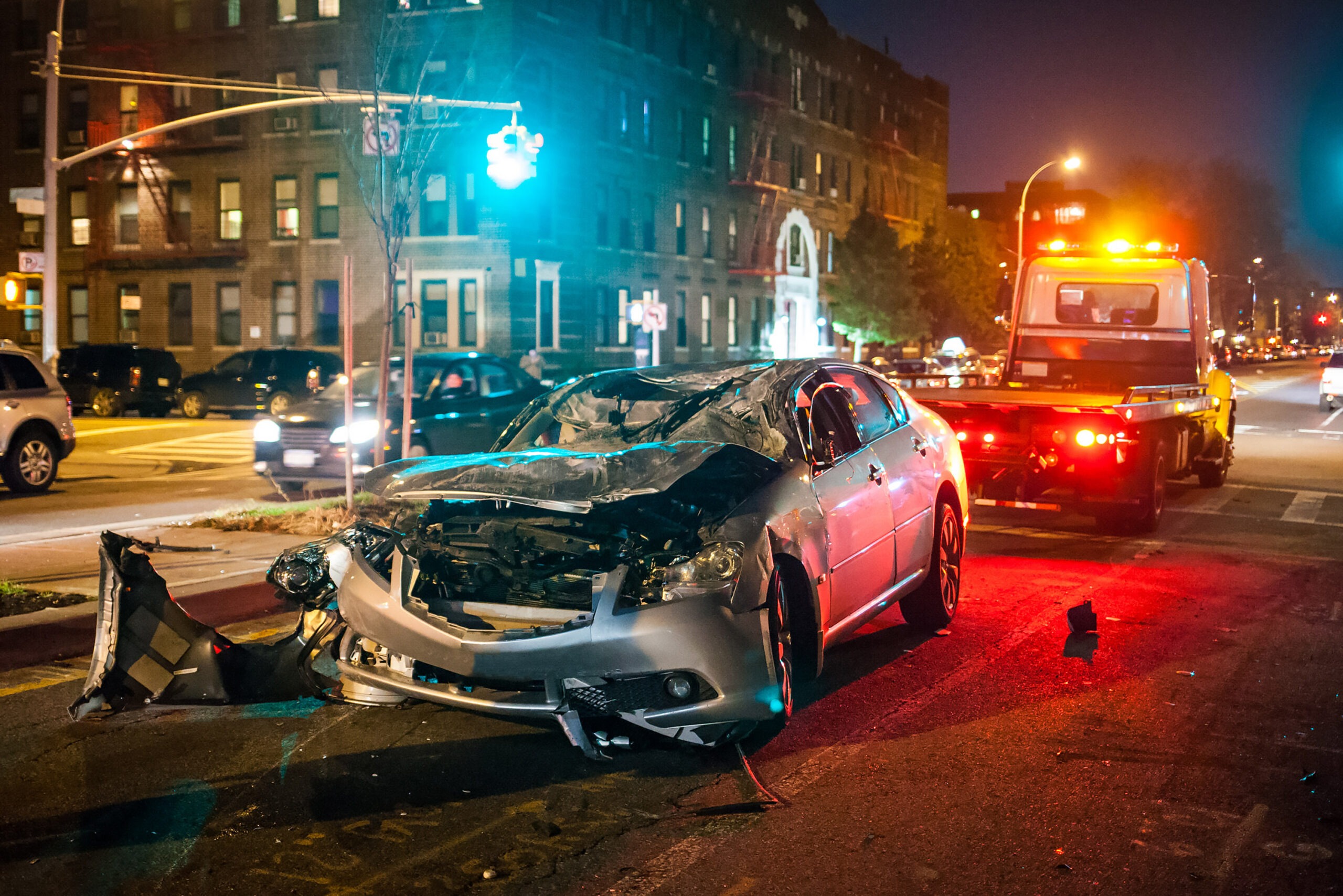 a-car-with-severe-damage-after-a-drunk-driving-accident